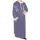 Casual PVC Latex Look Long Maxi Dress