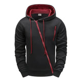 Mens Tracksuit Solid Color Casual Zipper Sweatshirts Daily Sports Jogging Hoodies Mens Clothing Single Piece Jacket Tops Pants
