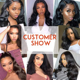 13x4 HD Pre Plucked Body Wave Lace Front Wig