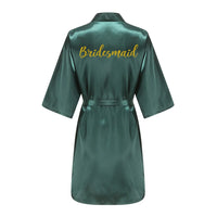 Sexy Women Bridesmaid Printed Robes