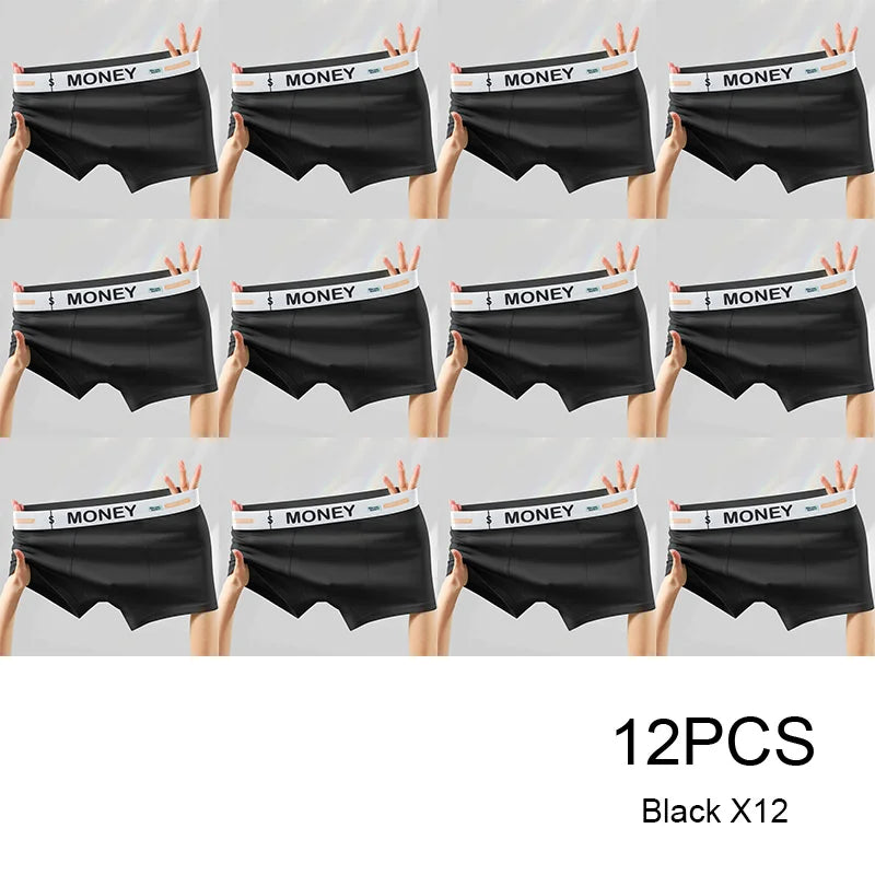 Men's Square Panties Boxers and Underpants Men's Boxer Briefs Man Underwear Hot Gifts Cotton Shorts Sports Sexy Unerderwear Set