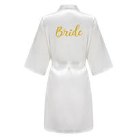 Sexy Women Bridesmaid Printed Robes