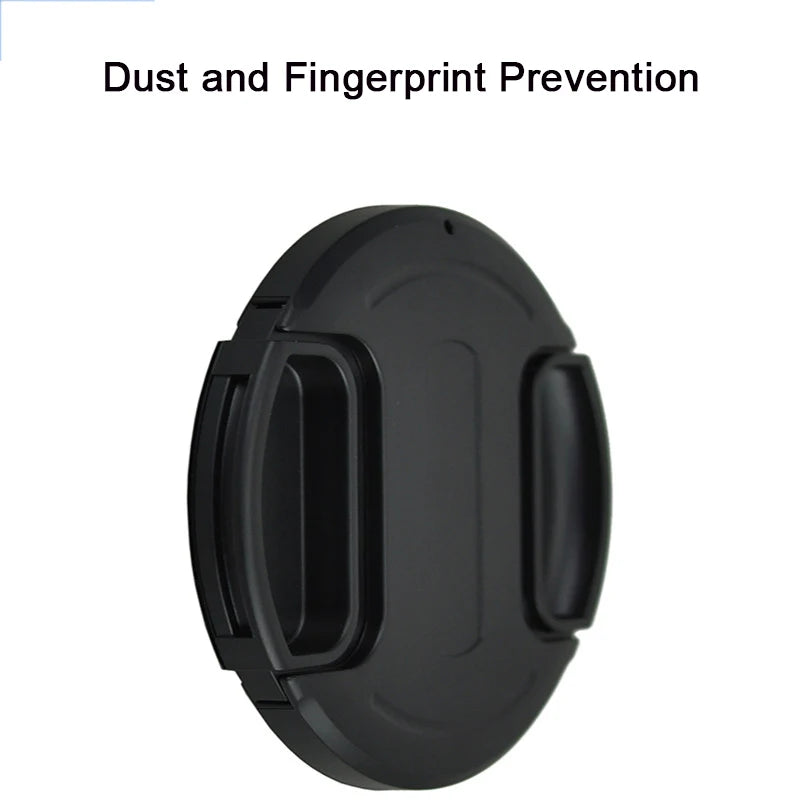 Camera Lens Cap High-quality 40.5mm 49mm 52mm 55mm 58mm 62mm 67mm 72mm 77mm 82mm Snap on Front Lens Cap for Camera