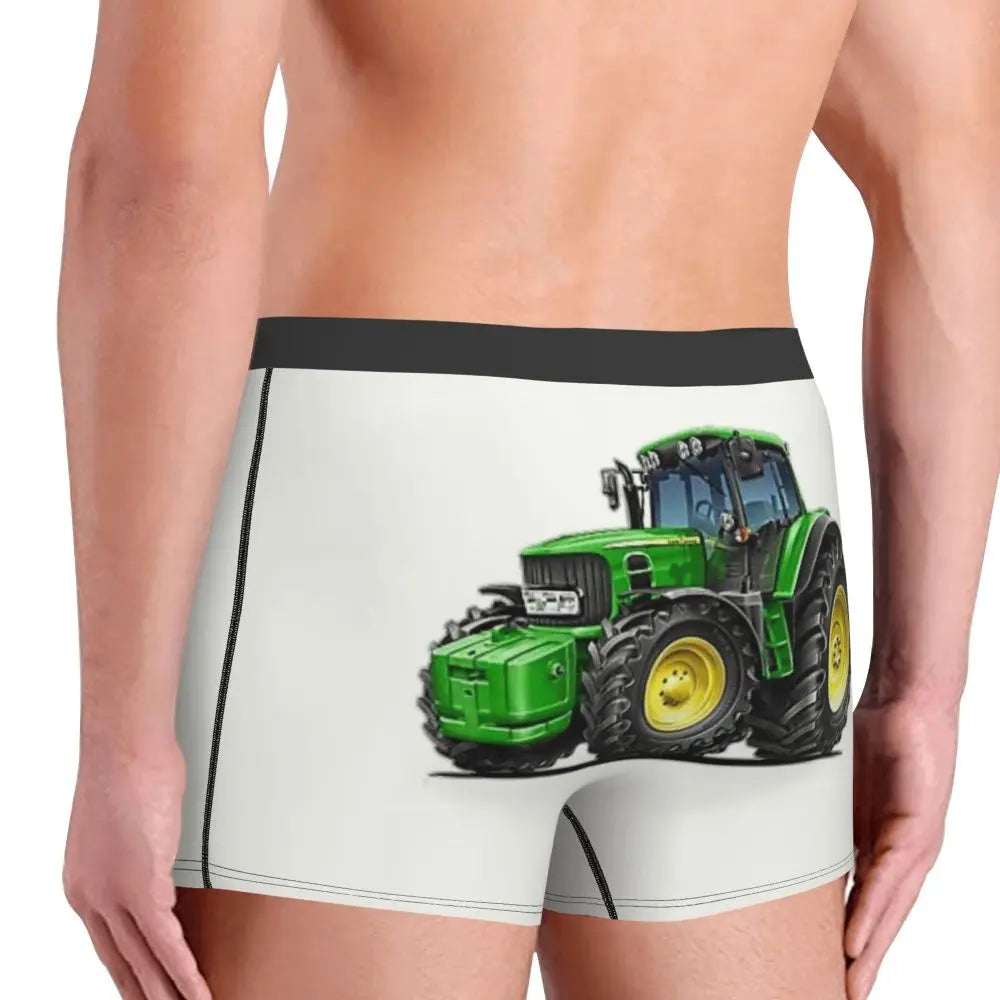 Custom Tractor Boxers Shorts Mens Briefs Underwear Fashion Underpants