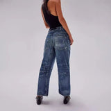 Women's Loose High Quality Bootcut Jeans