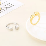 Luxury Rings Anillo Gifts For Women - Stainless Steel 304 - KR111374-GC