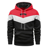 2025 Versatile Mens Tracksuit Print Casual Tricolor Sweatshirt Outdoors Sports Jogging Mens Clothing Fashion Street Hoodies Tops