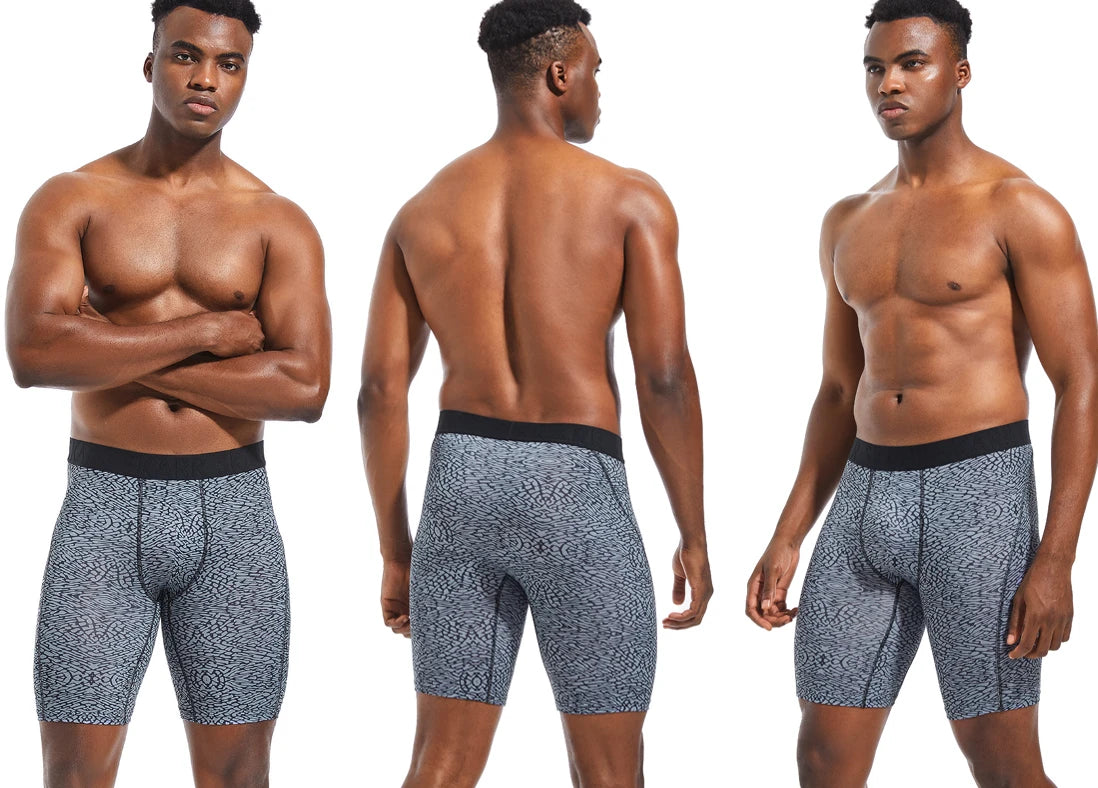 Sports Long Men's New Boxers Polyester