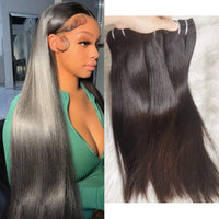 Brazilian Straight Hair Weaving Raw Bundles