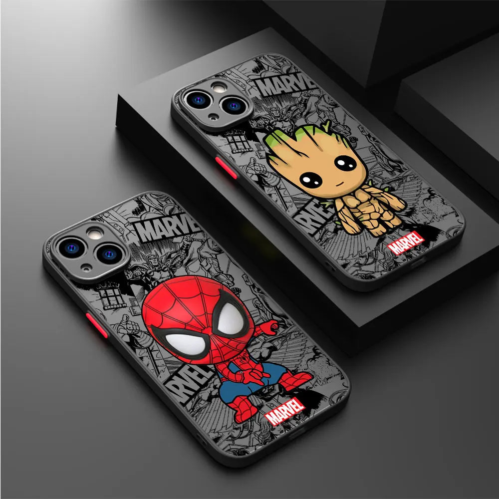Superhero Armor Shockproof Phone Case