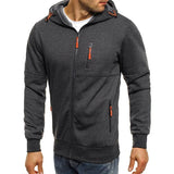 Men's Long Sleeve Zipper Hoodies