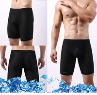 3PCS  Mesh Men Underwear Man Underwear Sexy Hot Long Boxer Shorts Men Boxer Men Panties Boxers for Men Boxer Homme Man Boxer