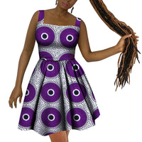 Africa Dress for Women African Wax Print Dresses Dashiki Plus Size Africa Style Clothing for Women  Dress WY10342