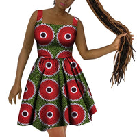 Africa Dress for Women African Wax Print Dresses Dashiki Plus Size Africa Style Clothing for Women  Dress WY10342