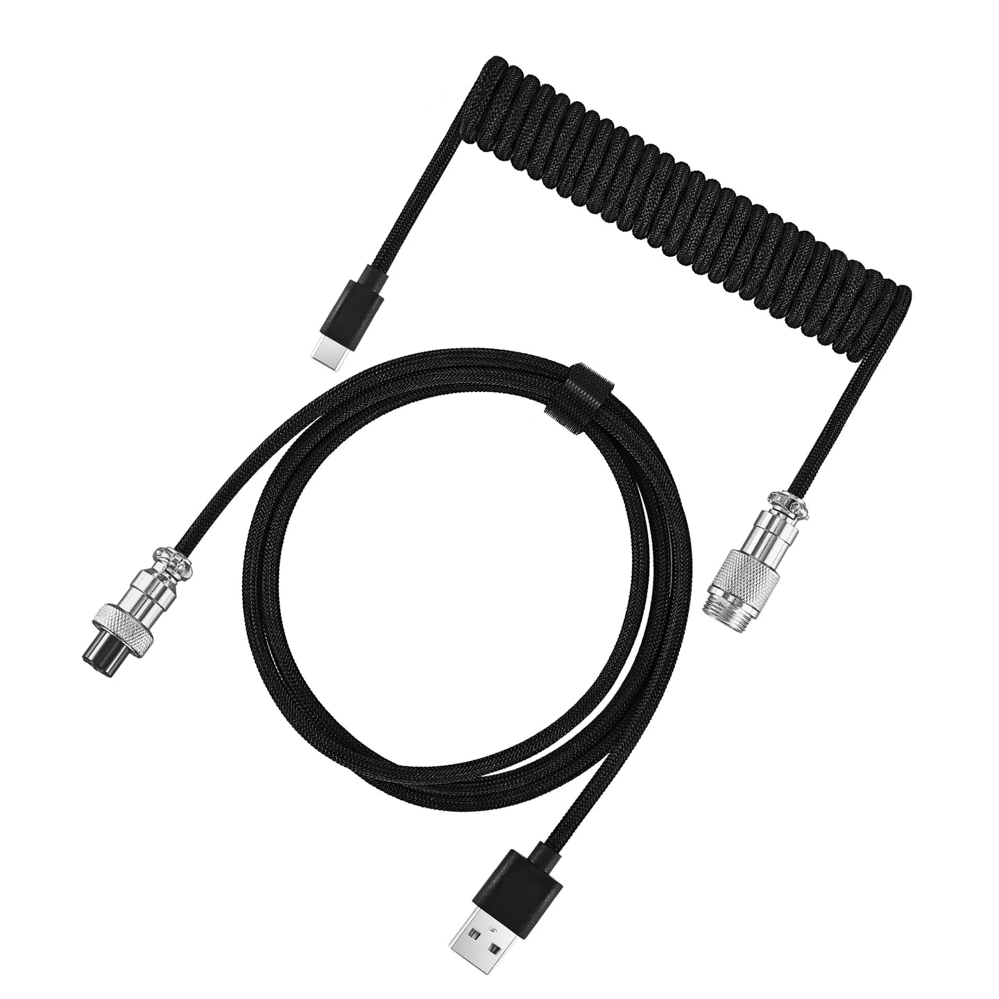 Keyboard Coiled Cable Wire
