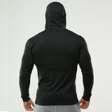 Mens Long Sleeve Bodybuilding T-Shirt
