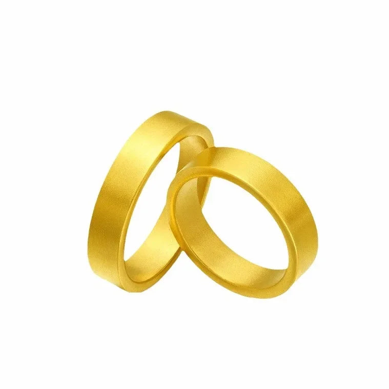 24K yellow gold Ancient Law Inheritance Ring