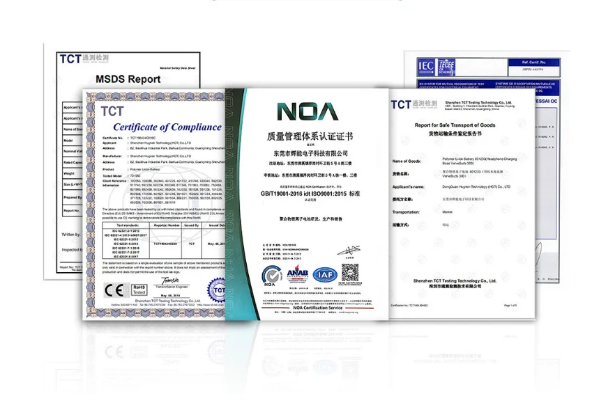 126280 10000mAh 3.85V power bank mobile power battery