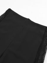 Women Sexy Black 3 Pc Bikini Set With Pants