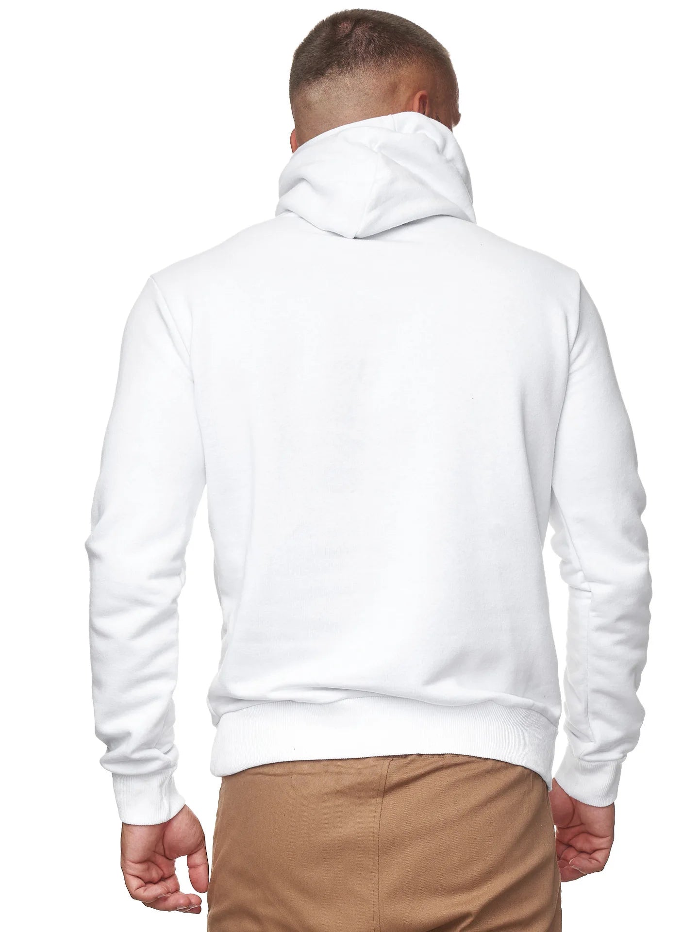 Men's Slim Hooded Sweatshirt with Mask