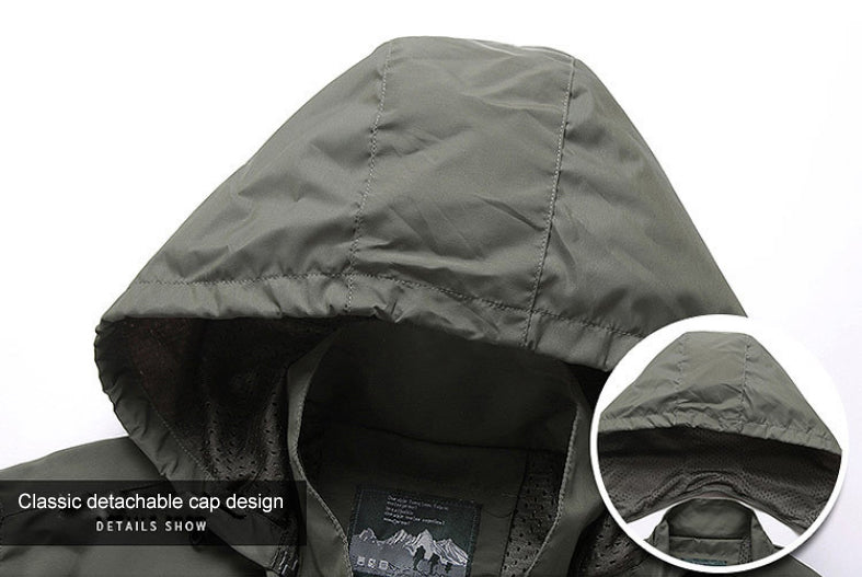 Windbreaker Men Tactical Jacket