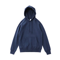 Japanese Casual Retro Unisex High Quality Solid Color Hooded Sweatshirt