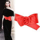 Women Belt for Dress Genuine Leather Bowknot Wide Belts Wrap Waistband Coat Corset Designer Luxury Brand Cummerbunds Waistbelt
