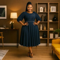 Traditional African Clothing S-2XL Ankara Dress