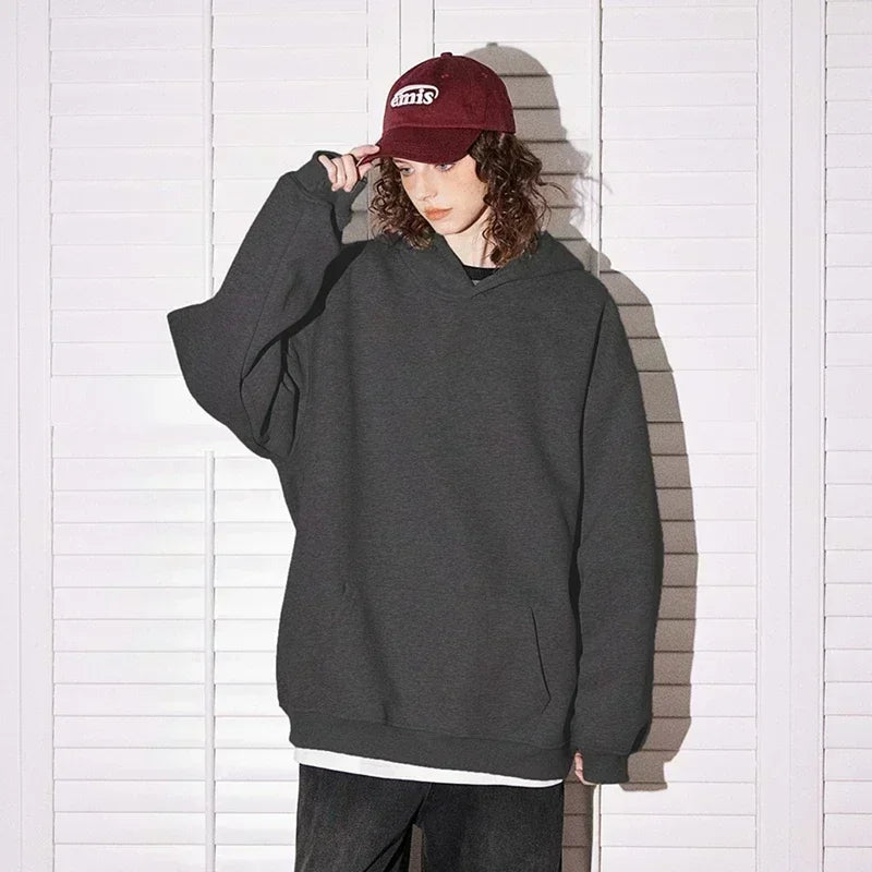 Trendy Hooded Sweatshirt