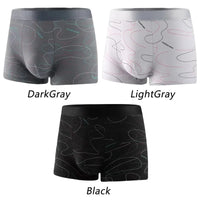 3 Pieces Men Boxers Breathable  Sports Fitness