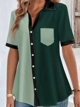 Women's Plus Size Chic Elegant Shirt For Chubby