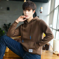 Men's Fleeced Hooded Sweatshirt