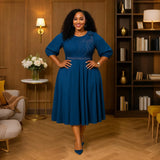 Traditional African Clothing S-2XL Ankara Dress