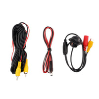 High-definition reversing camera straw hat CCD full-color night vision wide-angle car camera waterproof rear lens