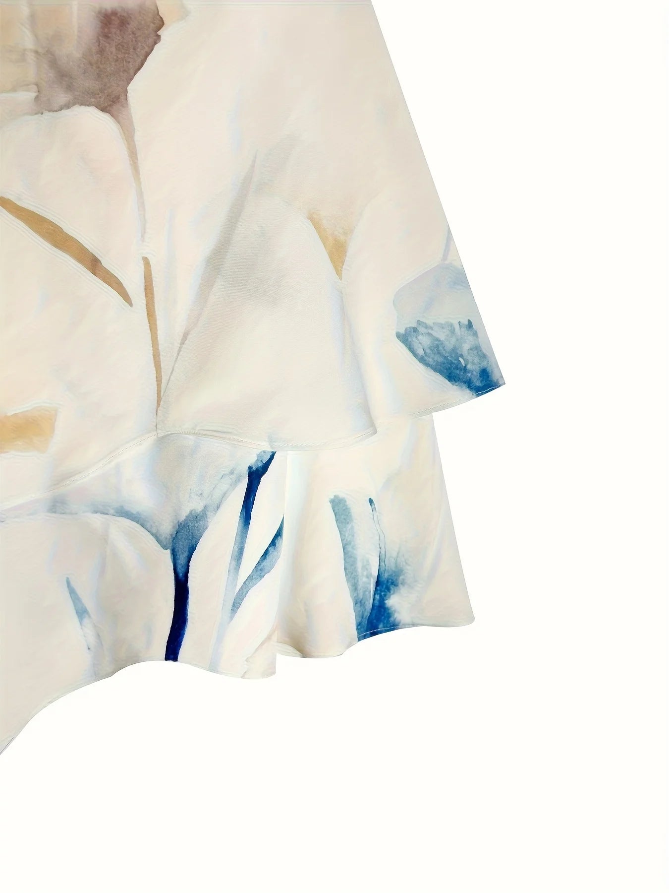 Casual Plus Size Women's Printed Vest