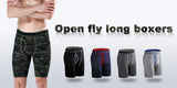 Sports Long Men's New Boxers Polyester