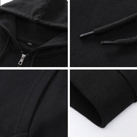 Men's Autumn and Winter Zipper hoodie