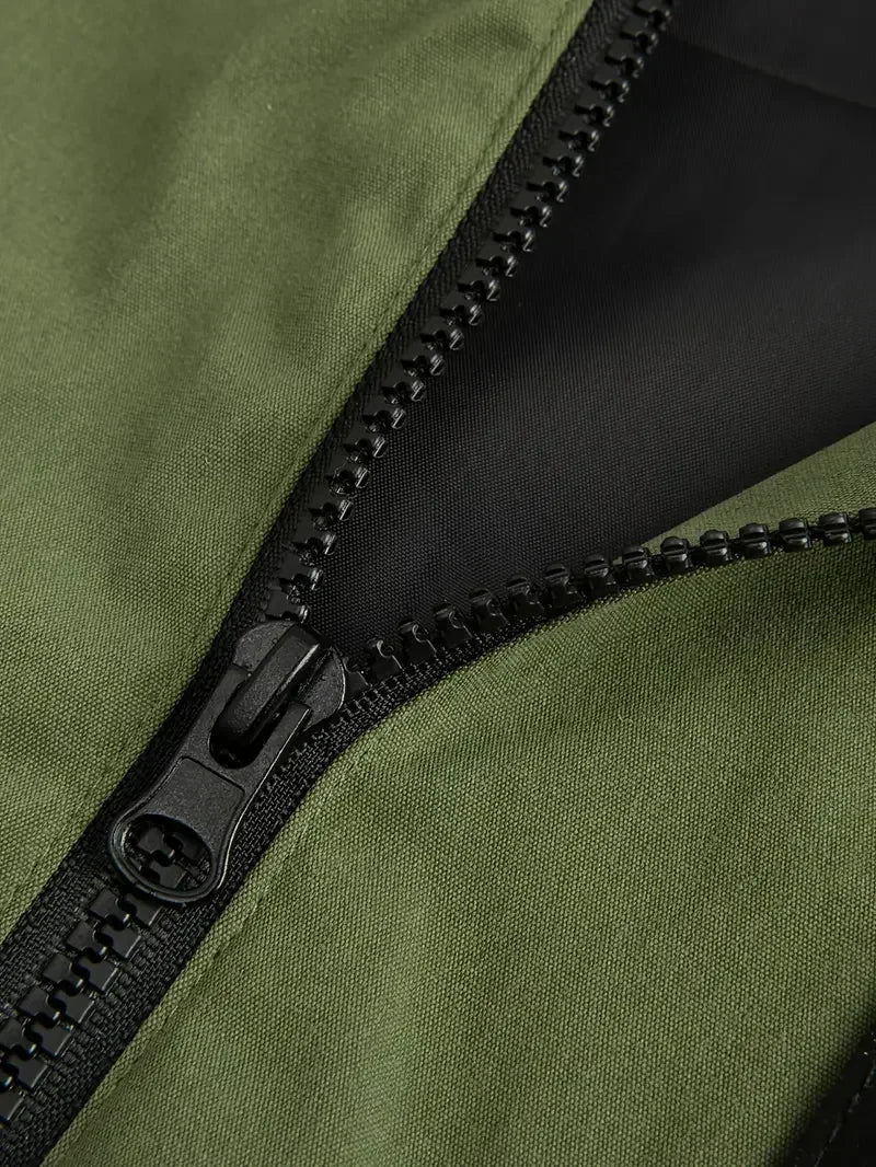 Men's Hooded Padded Thin Jacket