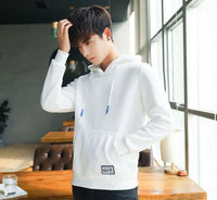 Men's Fleeced Hooded Sweatshirt