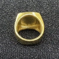 18K gold-plated ring, diamond inlay, luxurious customization