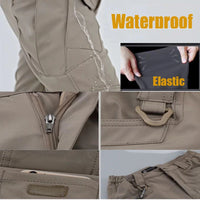Men's M-5XL Autumn Spring Fall Elastic Camping Hiking Trekking Finshing Hunting Pants Outdoor Cycling Tactical Cargo Trousers