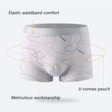 3 Pieces Men Boxers Breathable  Sports Fitness