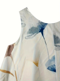 Casual Plus Size Women's Printed Vest