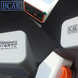 500000MAH  100000mah 200000mah 300000mahPowerbank Fast Charging Real Capacity BCAK with Built-in Cable Super Large Capacity
