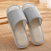 Non Slip Women Breathable Linen Slippers