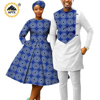 African couple to match outfits Sets - Y22C075