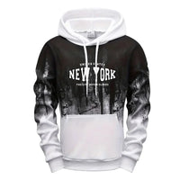 Autumn Winter Mens Tracksuit Casual Printing Splash-ink Hooded Sweatshirts Daily Sports Jogging Clothing Single Piece Tops Pants