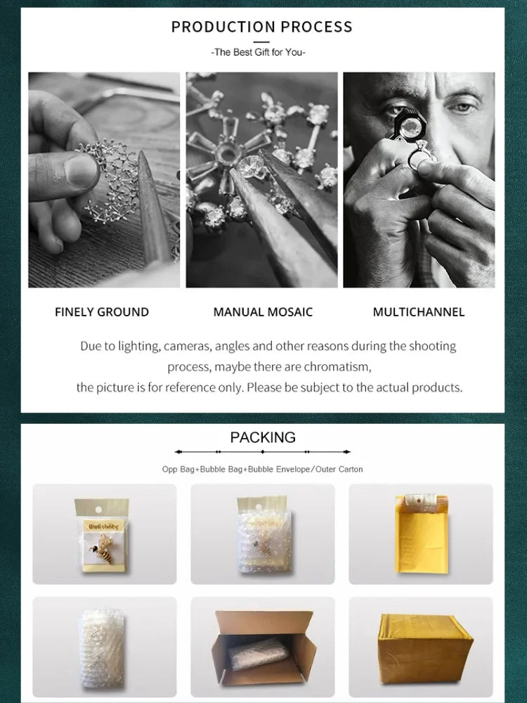 18K Gold-Plated Symmetrical Design Decorative Ring for Women