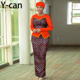 African Dresses for Elegant Patchwork Women Gown