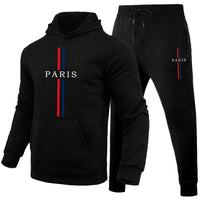 Mens Tracksuit Casual Printing Sweatshirt Sweatpants 2 Pcs Set Fitness Sports Jogging Mens Clothing Street Hoodies Sportswear